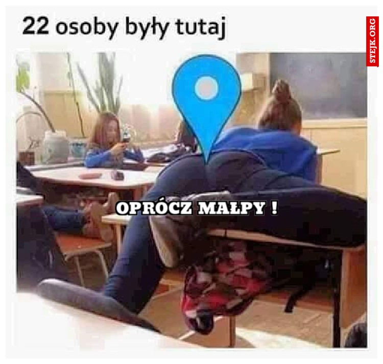 Oprócz małpy !