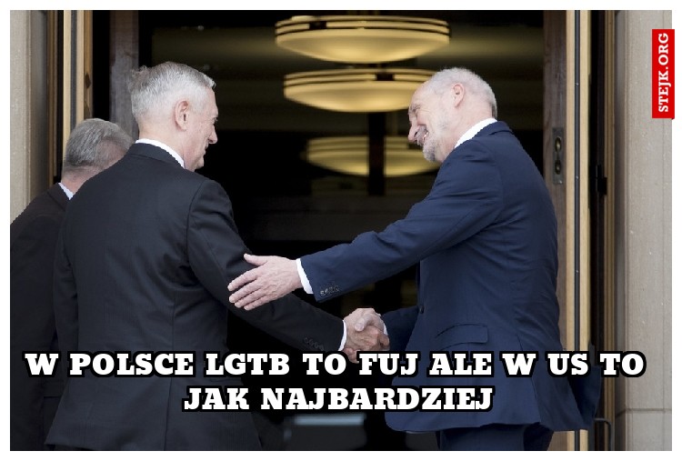 W POLSCE LGTB TO FUJ ALE W US To JAK NAJBARDZIEJ