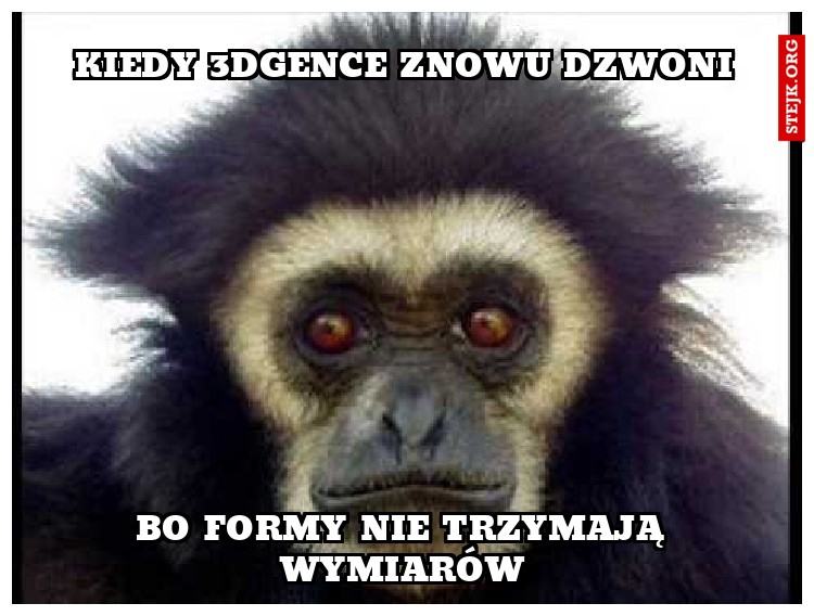 Kiedy 3dGence znowu dzwoni