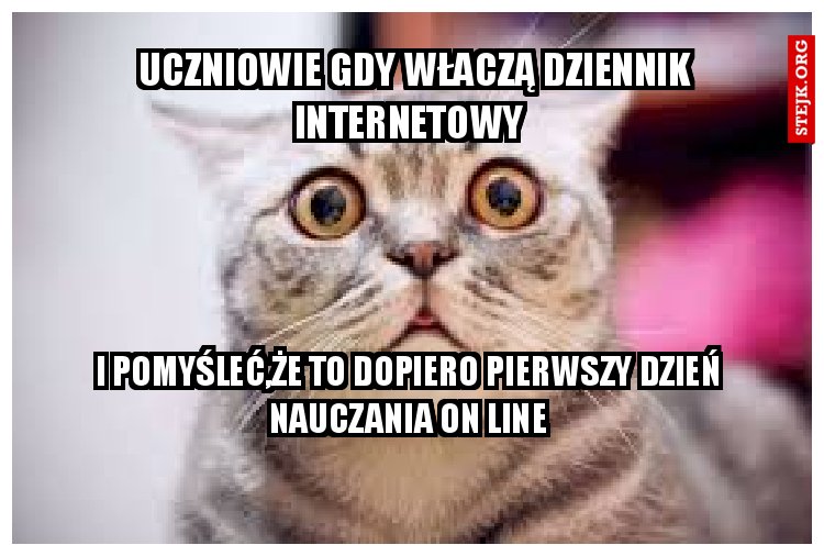  UCZNIOWIE GDY WŁACZĄ DZIENNIK INTERNETOWY 