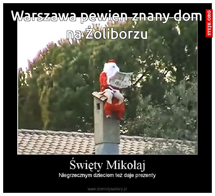 Warszawa pewien znany dom na Żoliborzu