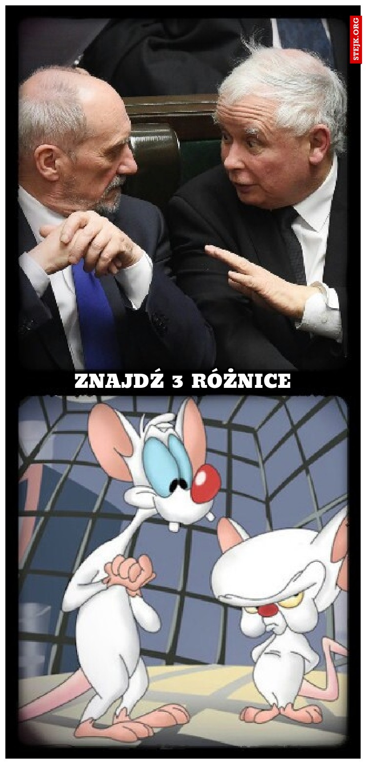 Znajdź 3 różnice