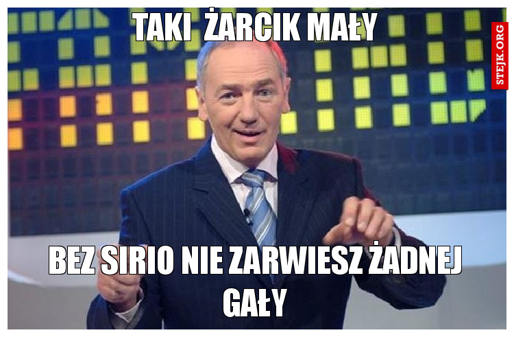 Taki  żarcik mały