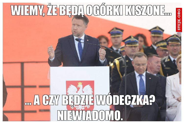 Wiemy, że będą ogórki kiszone...