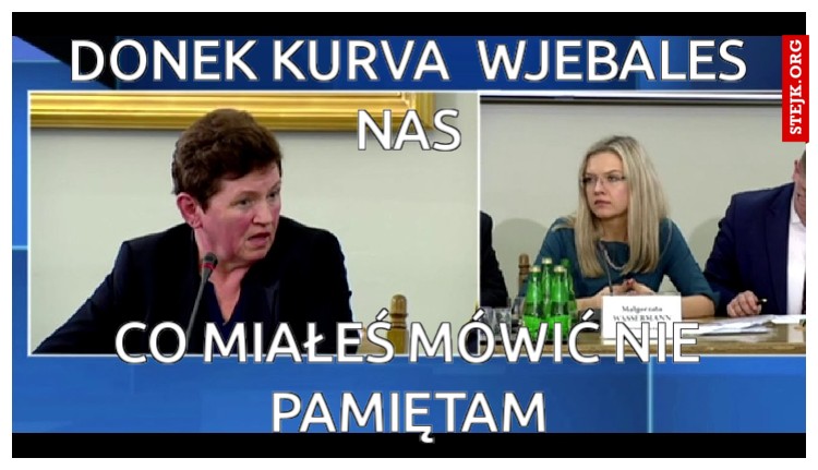 donek kurva  wjebales nas