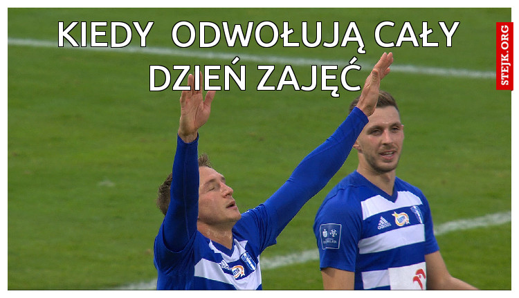 Kiedy  odwołują cały dzień zajęć 
