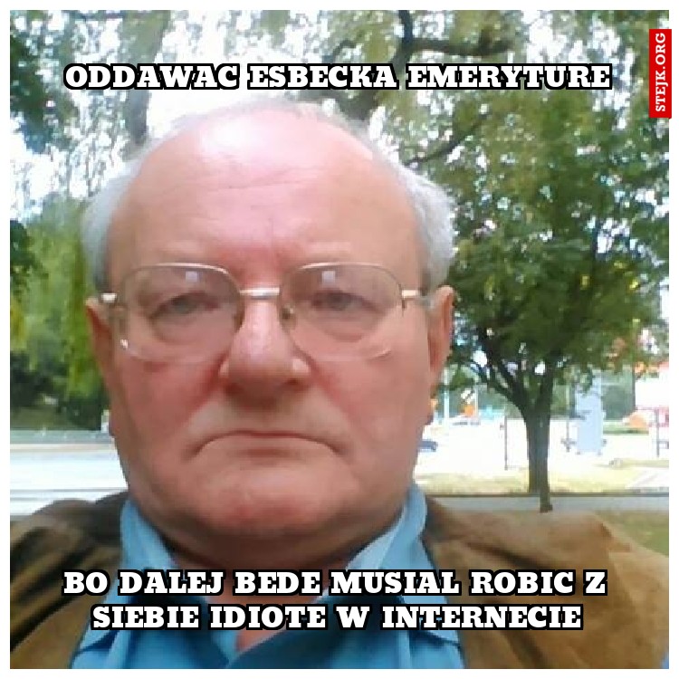 Oddawac esbecka emeryture