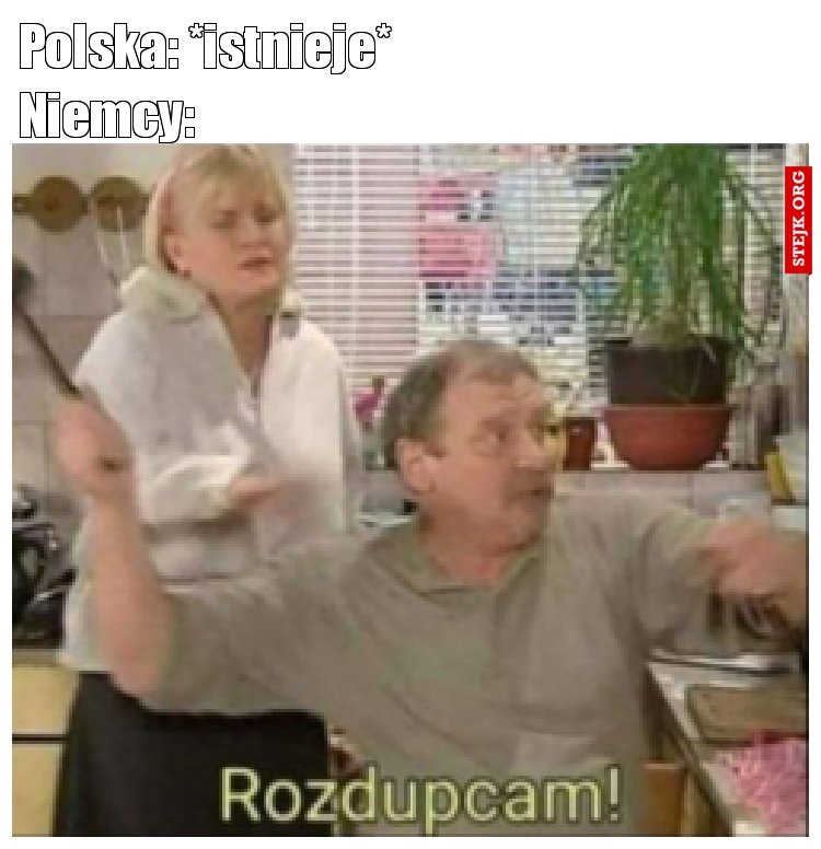 Polska: *istnieje*                       Niemcy: