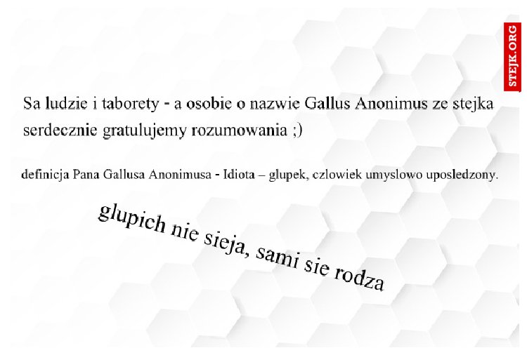 Gallus Anonimus stejk i jego memy 
