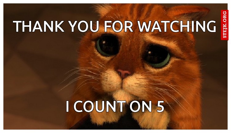 Thank you for watching