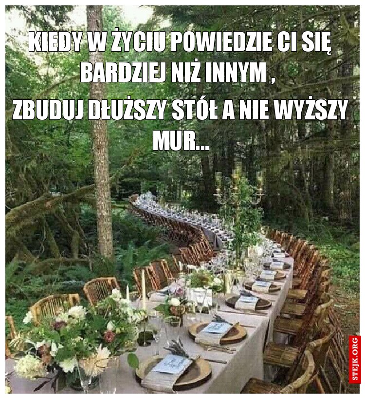 Kiedy w życiu powiedzie ci się bardziej niż innym , 