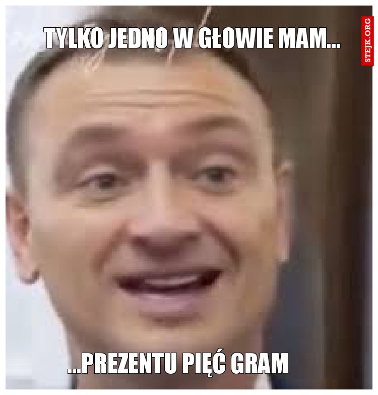 Tylko jedno w głowie mam...