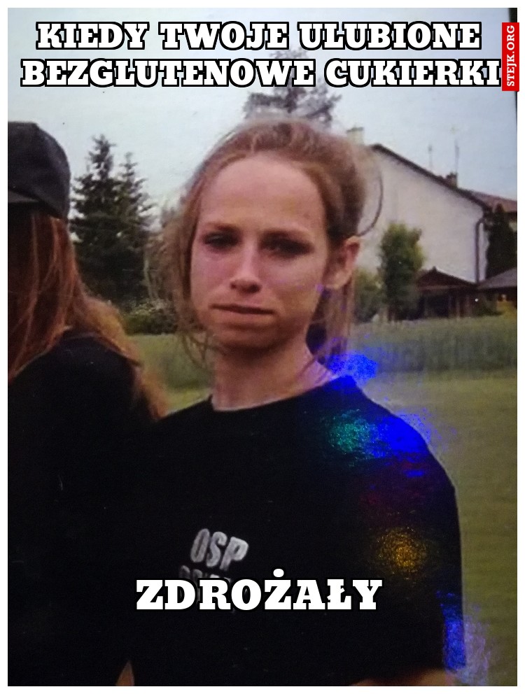 KIEDY TWOJE ULUBIONE BEZGLUTENOWE CUKIERKI