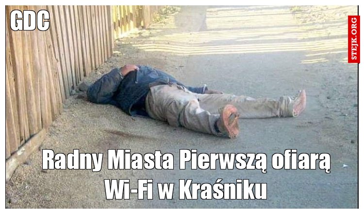 Radny Miasta Pierwszą ofiarą Wi-Fi w Kraśniku
