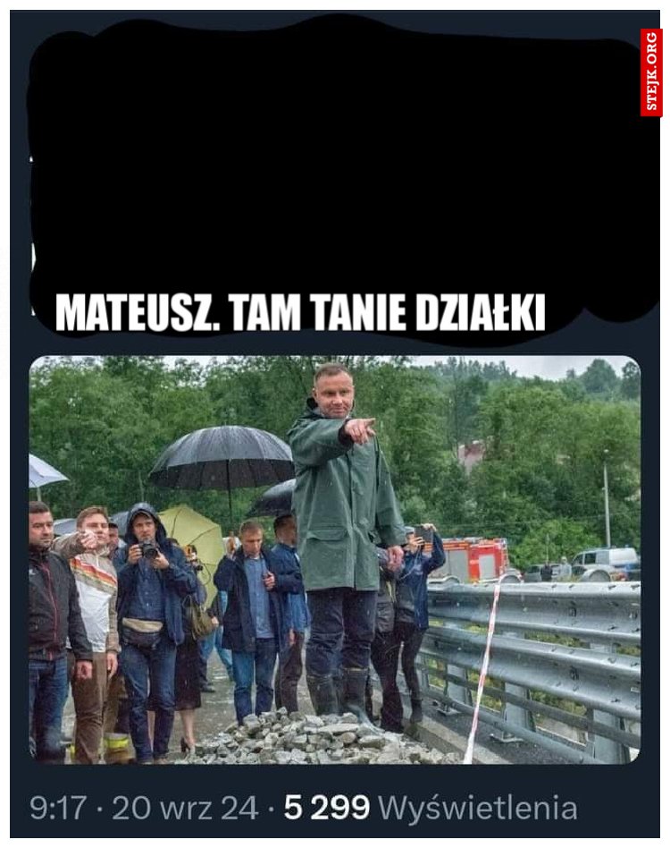 MATEUSZ. TAM TANIE DZIAŁKI 