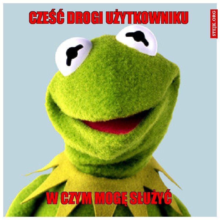 Cześć drogi użytkowniku