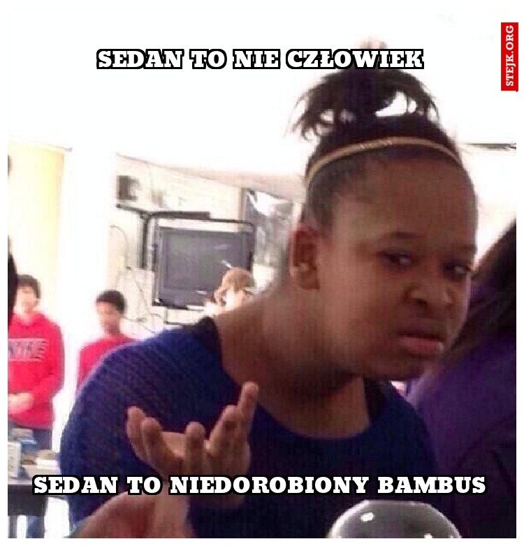 SEDAN TO NIE CZŁOWIEK