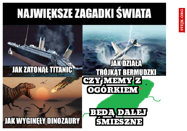 czy memy z ogórkiem