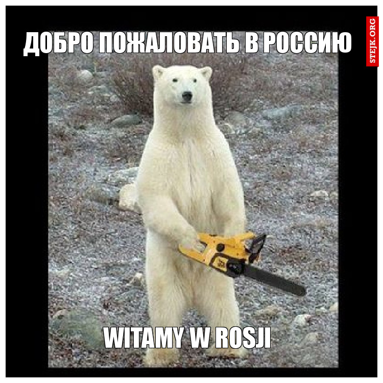 добро пожаловать в россию 