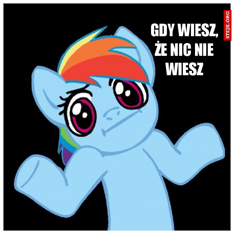 Gdy wiesz, że nic nie wiesz