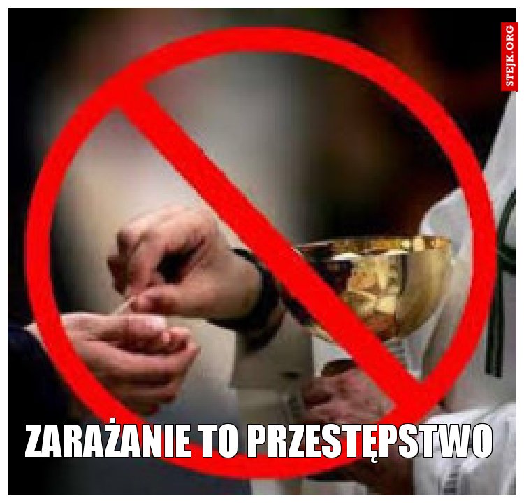 zarażanie to przestępstwo