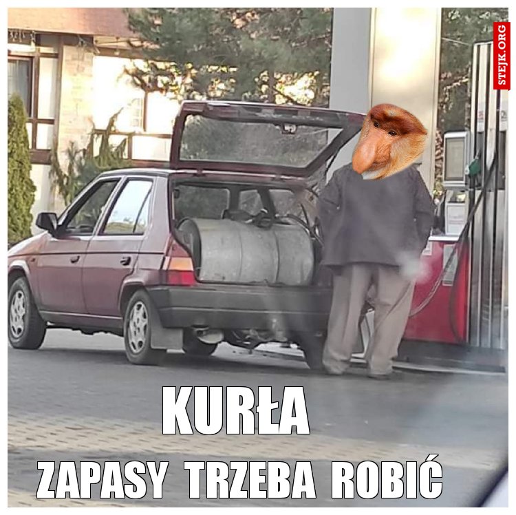  zapasy  trzeba  robić