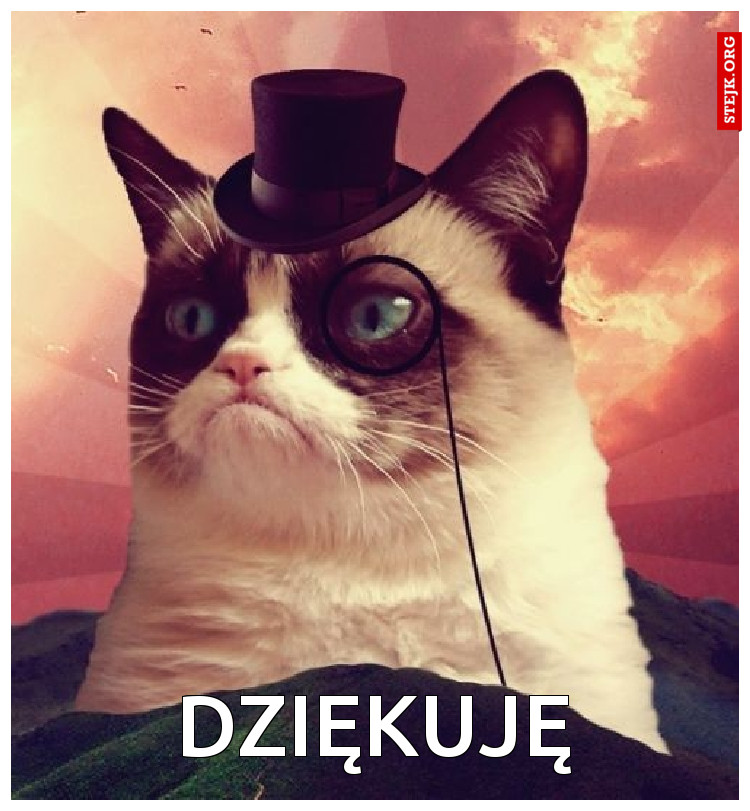 DZIĘKUJĘ