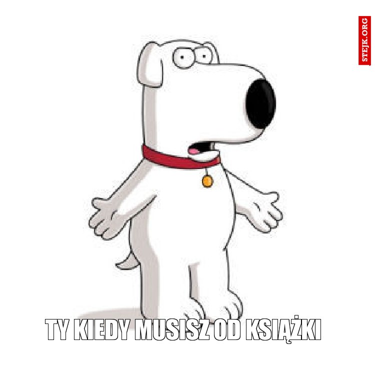 ty kiedy musisz od książki 