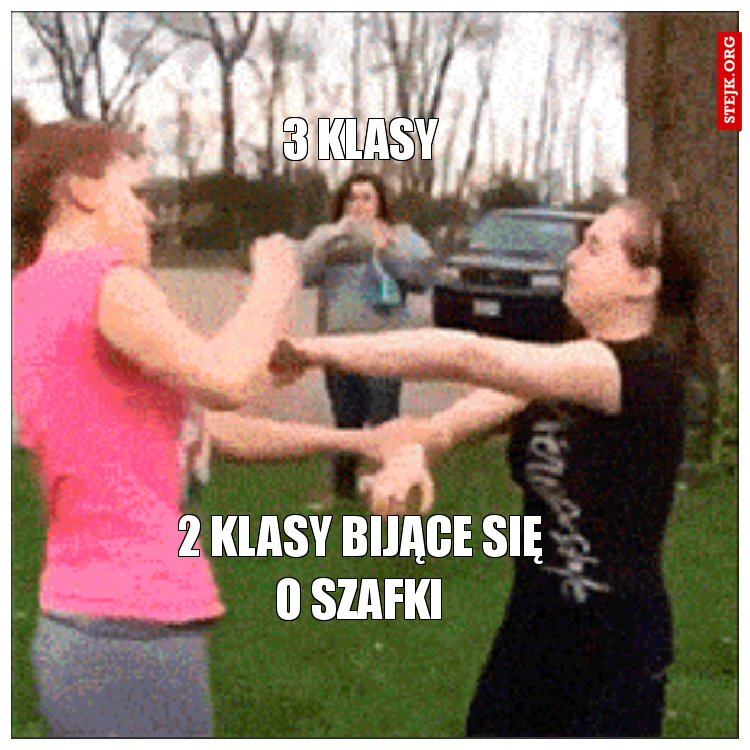 2 KLASY BIJĄCE SIĘ O SZAFKI