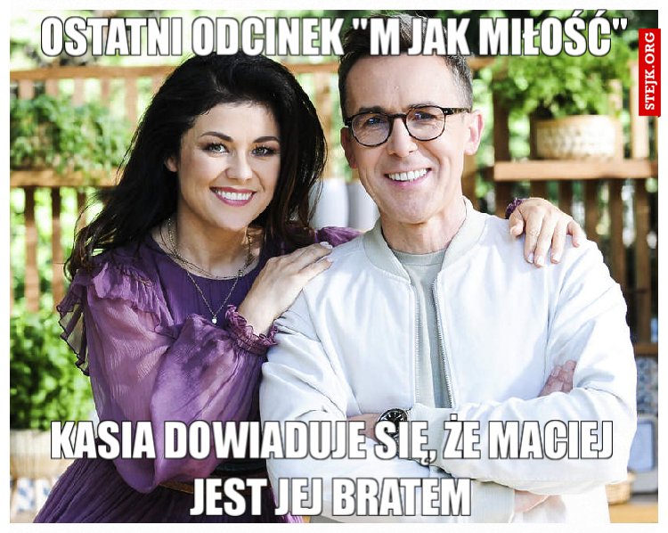 Ostatni odcinek "m jak miłość"