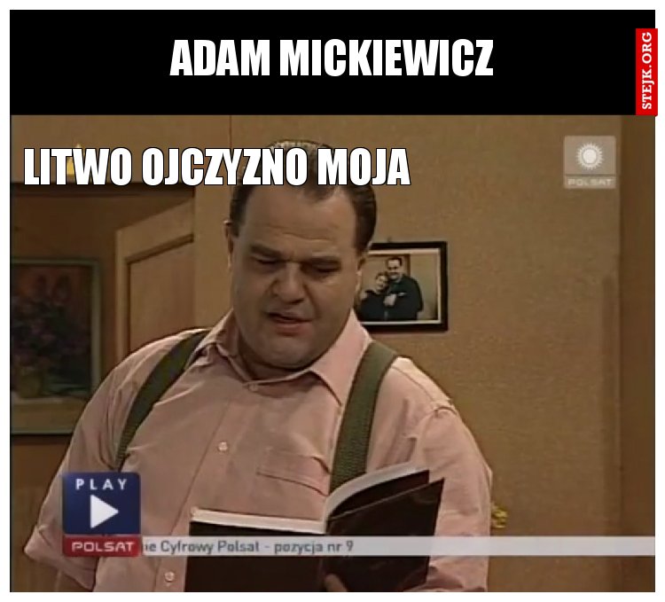 Adam mickiewicz