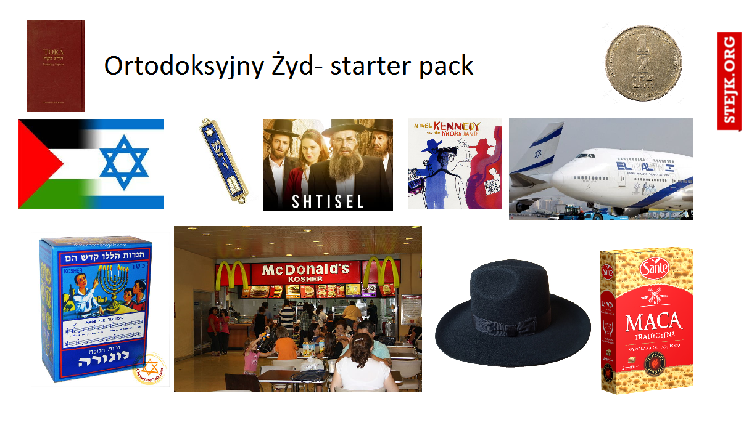 Ortodoksyjny Żyd- starter pack