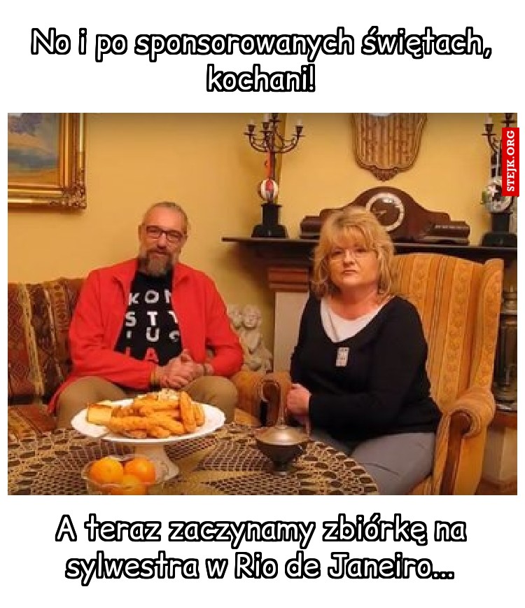 No i po sponsorowanych świętach, kochani!