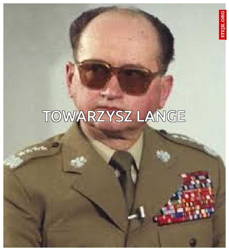 ToWArzysz LANGE