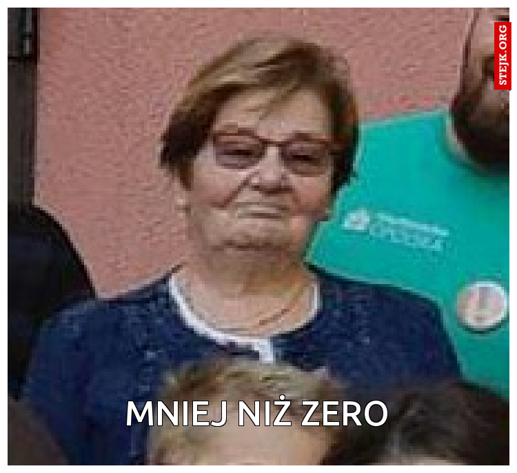 Mniej niż zero