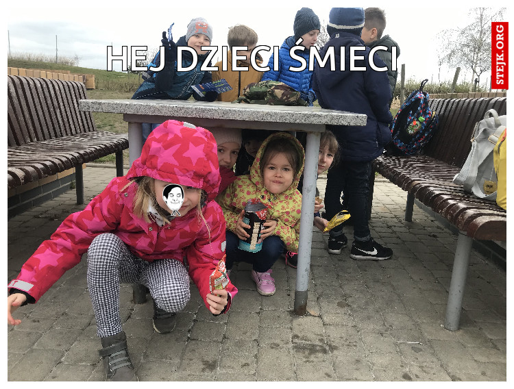 Hej dzieci śmieci 