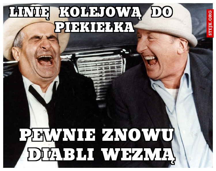 linię  kolejową  do  piekiełka