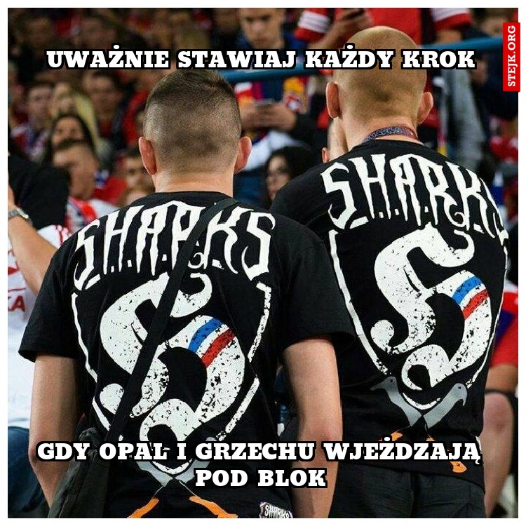 Uważnie stawiaj każdy krok