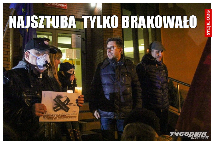 najsztuba  tylko brakowało